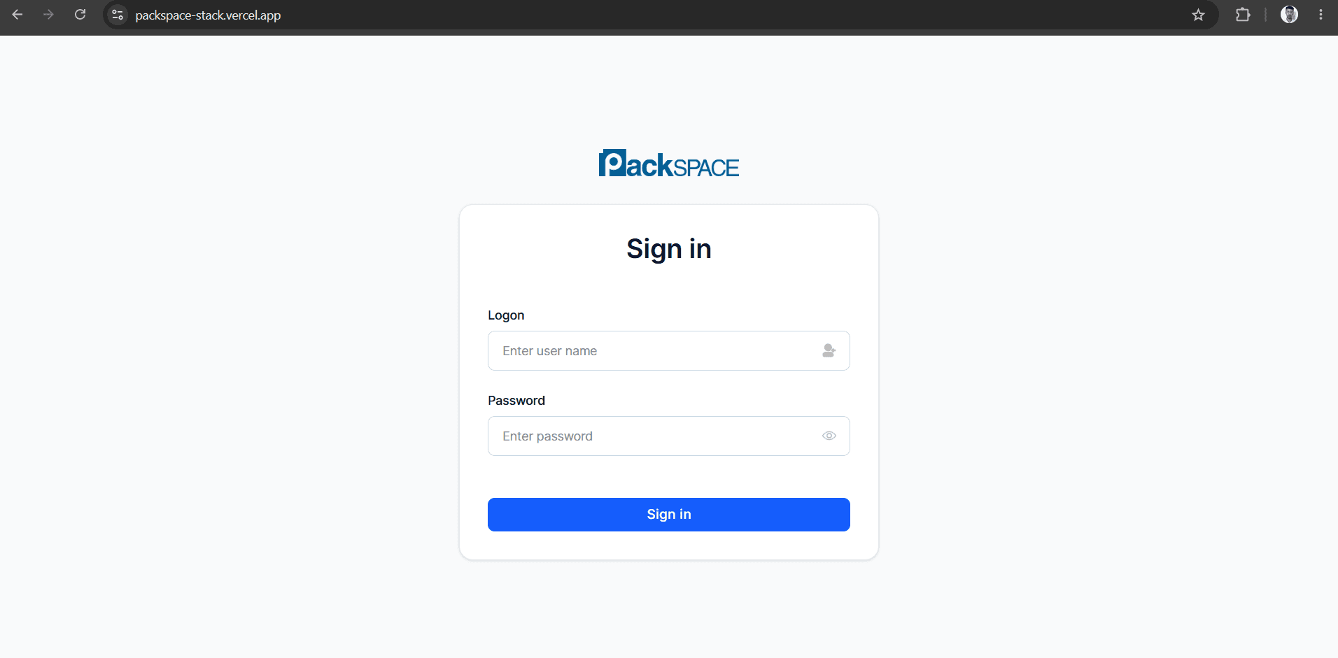 packspaceStack project preview